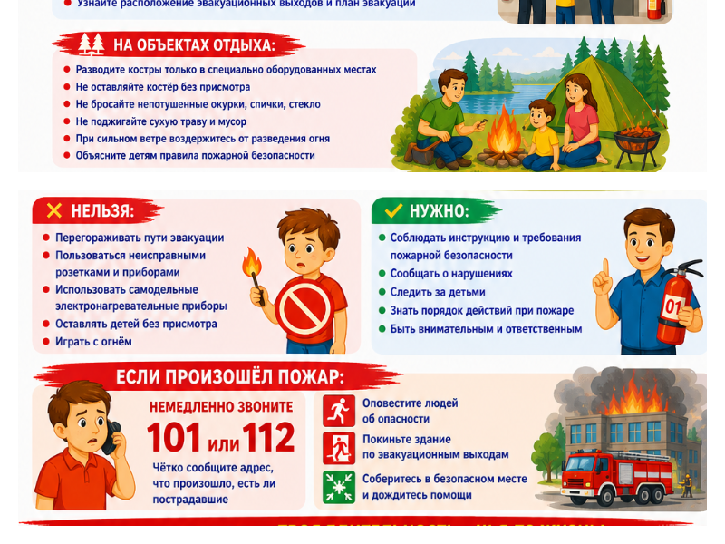 Пожарная безопасность.